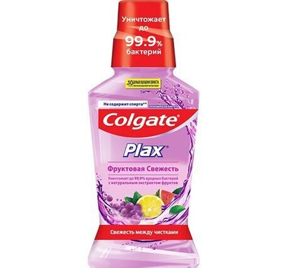 Ополаскиватель для полости рта Colgate Plax Фруктовая свежесть 250мл купить с доставкой в Канске