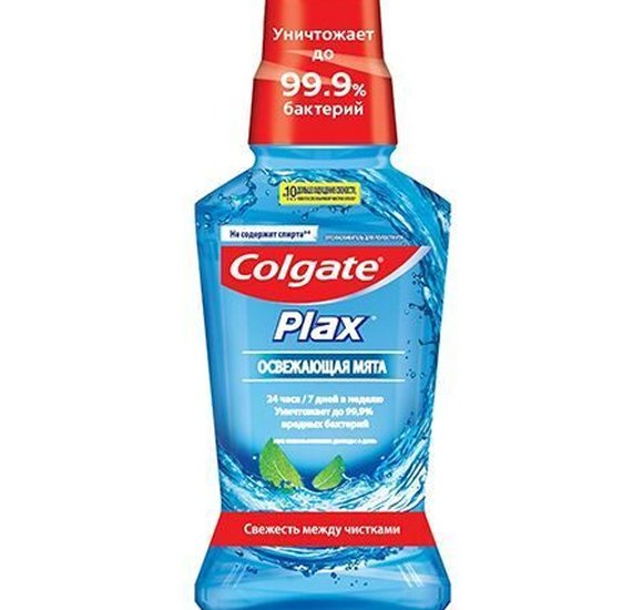 Ополаскиватель для полости рта Colgate Plax Освеж мята 250мл купить с доставкой в Канске
