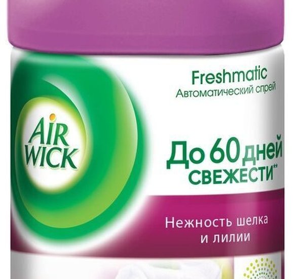 Освежитель воздуха Airwick Нежный шелк и лилия 250мл см бл купить с доставкой в Канске