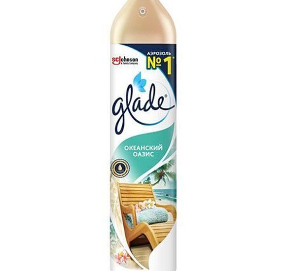 Освежитель воздуха Glade Океанский оазис 300мл купить с доставкой в Канске