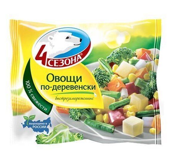 Овощи По деревенски 4 Сезона 400г купить с доставкой в Канске