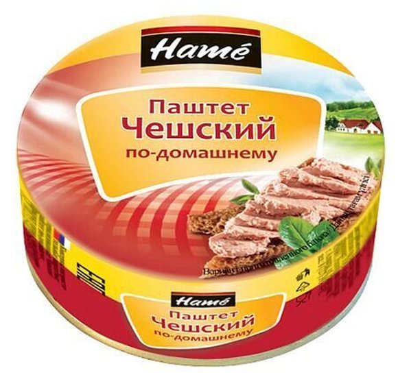 Паштет Хаме Чешский по домашнему 117г купить с доставкой в Канске