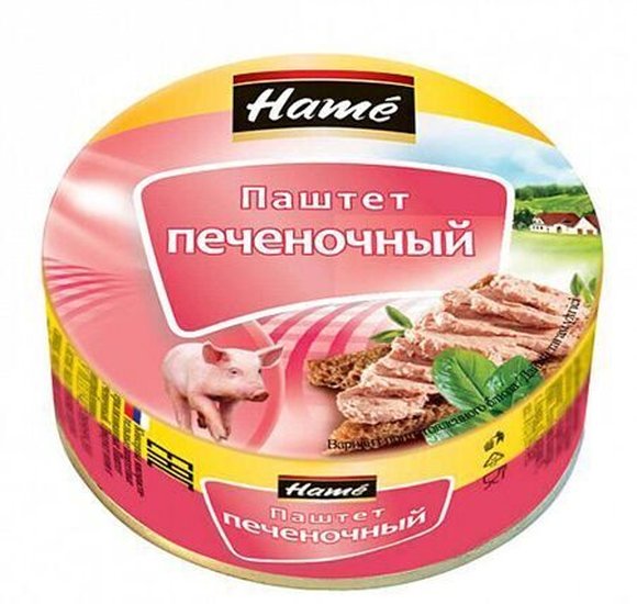 Паштет Хаме Печеночный 117г купить с доставкой в Канске