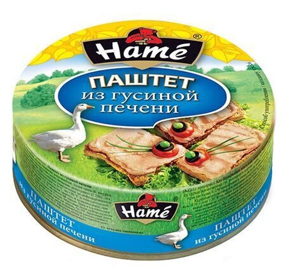 Паштет Хаме из гусиной печени 250г купить с доставкой в Канске