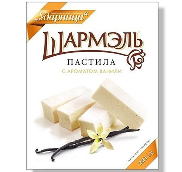 Пастила Шармель Ударница 221г с ароматом ванили купить с доставкой в Канске