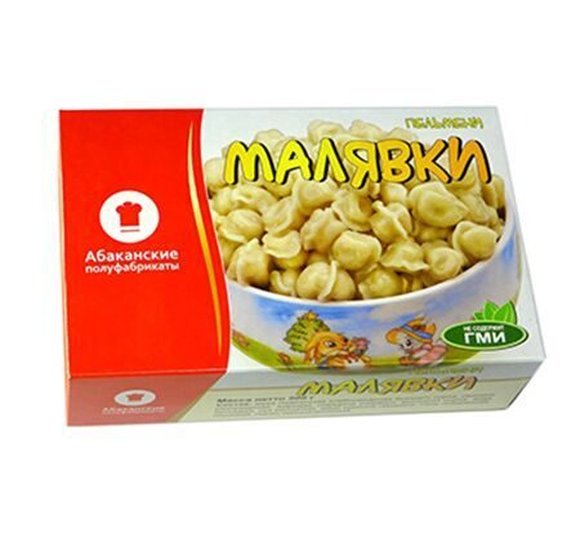 Пельмени Абаканские Малявки 1кг купить с доставкой в Канске