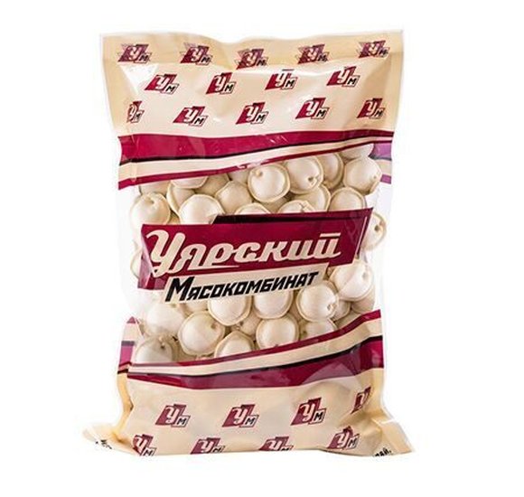 Пельмени Уярский МК Русские говяжьи 800г купить с доставкой в Канске