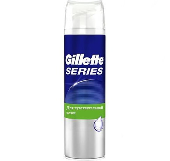 Пена для бритья Gillette Series для чувствительной кожи 300мл купить с доставкой в Канске