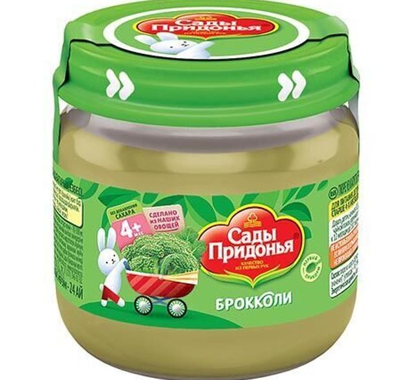 Пюре Сады Придонья Броколли 80г с/б купить с доставкой в Канске