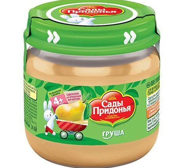 Пюре Сады Придонья Груша 80г ст/б купить с доставкой в Канске