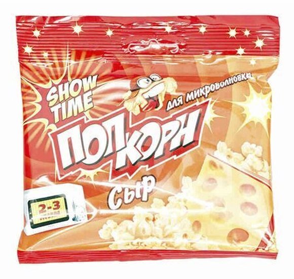 Попкорн Show Time 80 г СЫР купить с доставкой в Канске