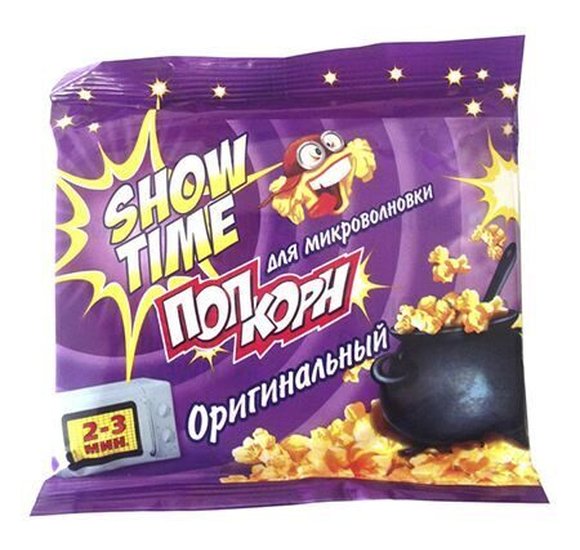 Попкорн Show Time 80 г оригинальный купить с доставкой в Канске