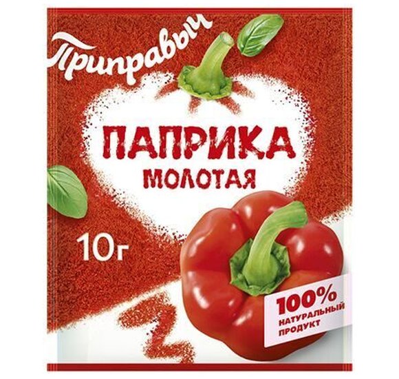 Приправа Приправыч Паприка молотая 10г купить с доставкой в Канске
