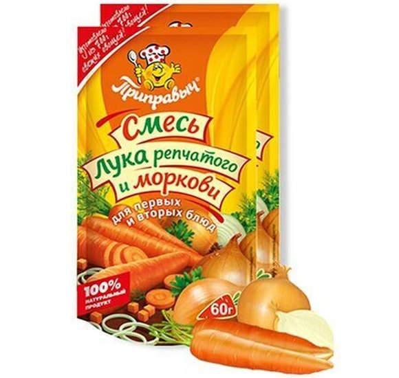 Приправа Приправыч Смесь лука репчатого и моркови 60г купить с доставкой в Канске