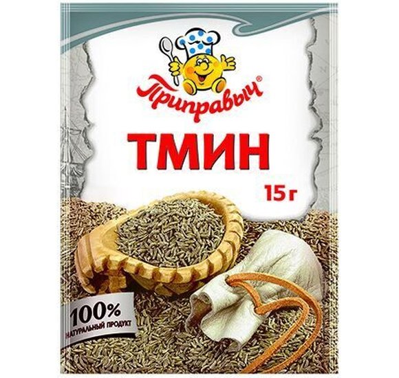 Приправа Приправыч Тмин 15г купить с доставкой в Канске
