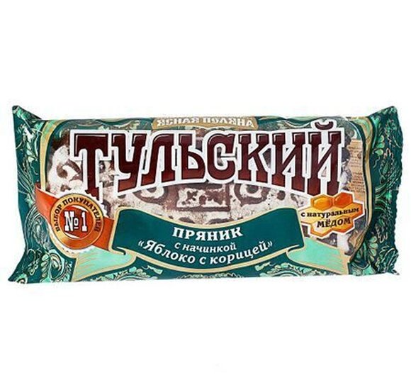 Пряник Тульский 140г Яблоко с корицей купить с доставкой в Канске