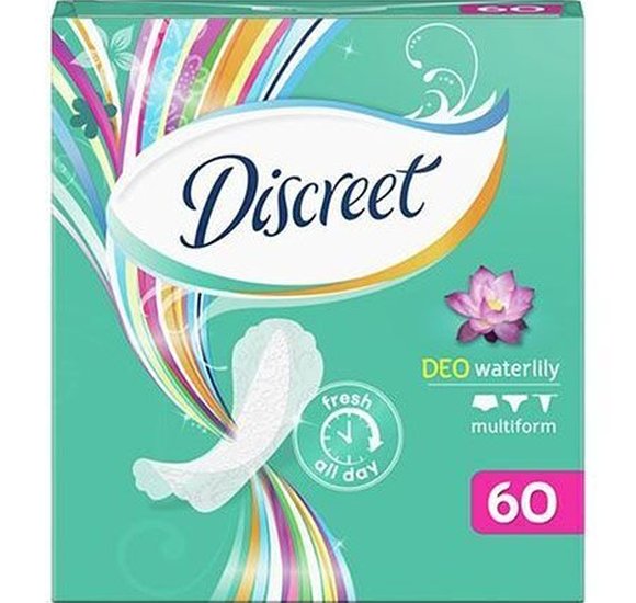 Прокладки ежед Дискрит Deo Water Lily Multiform Trio 60шт купить с доставкой в Канске