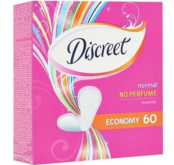Прокладки ежед Дискрит Normal no perfume 60шт купить с доставкой в Канске