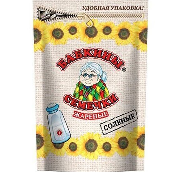 Семечки Бабкины соленые 300г 1/12 купить с доставкой в Канске