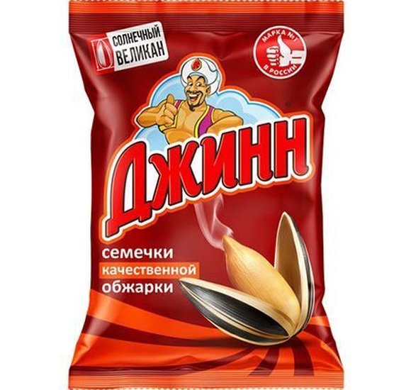 Семечки Джинн Солнечный великан 100г купить с доставкой в Канске