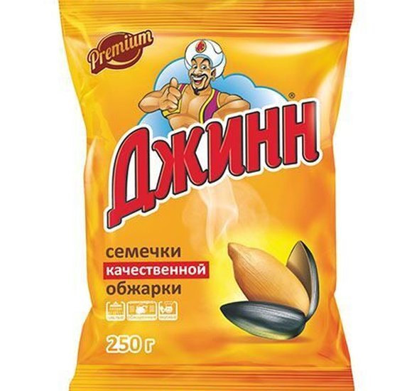 Семечки Джинн жареные 250г/14 купить с доставкой в Канске
