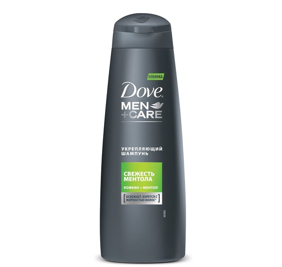 Шампунь Dove 250мл Men Свежесть ментола купить с доставкой в Канске