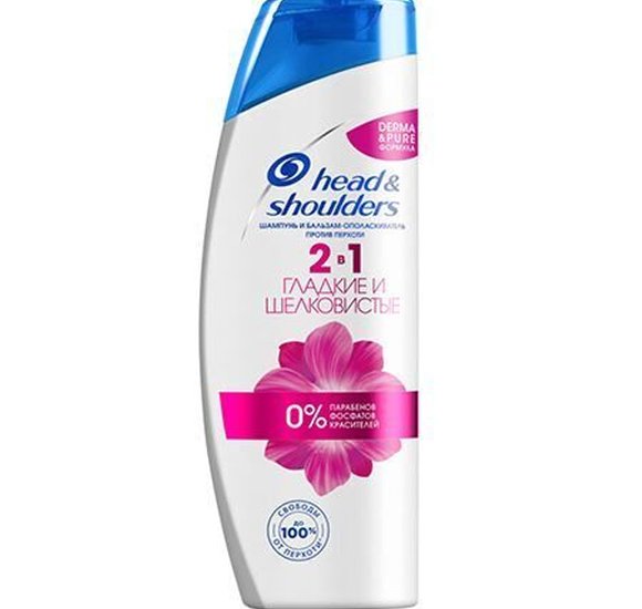 Шампунь Head & Shoulders 400мл Гладкие и шелковистые 2в1 купить с доставкой в Канске