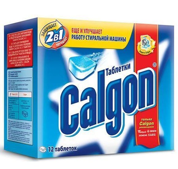Средство Calgon для стир машин против накипи 12 табл купить с доставкой в Канске