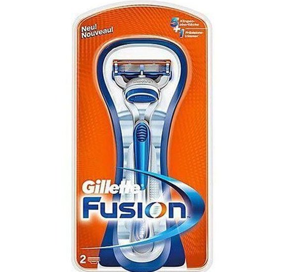 Станок Gillette Fusion 2 кассеты купить с доставкой в Канске