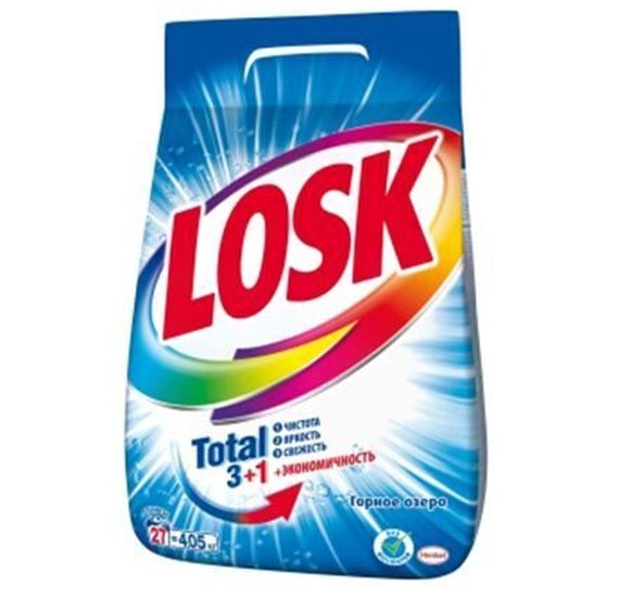 Стир порошок Losk авт 4,05кг Грное озеро купить с доставкой в Канске