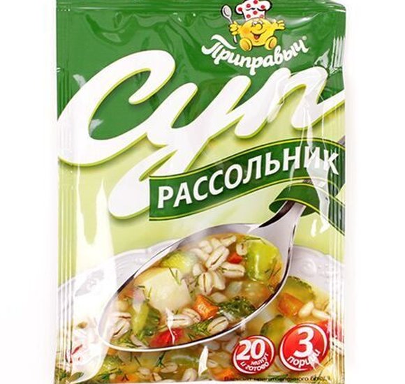 Суп Приправыч Рассольник 60г купить с доставкой в Канске
