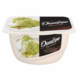 Фото товара Творожный продукт Даниссимо Фисташка мороженое 130г/8 Данон БЗМЖ