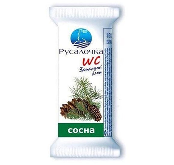 Запасной блок WC Русалочка для унитаза Сосна купить с доставкой в Канске