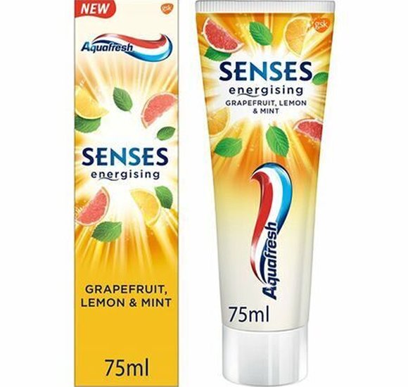 Зубная паста Aquafresh Senses Бодрящий Грейпфрут 75мл купить с доставкой в Канске