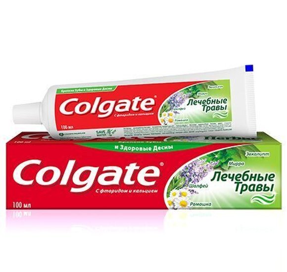 Зубная паста Colgate Лечебные травы 100мл купить с доставкой в Канске