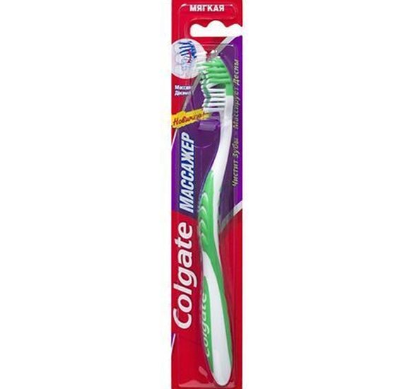 Зубная щетка Colgate Массажер мягкая купить с доставкой в Канске