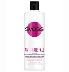Фото товара Бальзам для волос Syoss 450мл ANTI-HAIR FALL