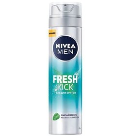 Фото товара Гель для бритья Nivea for Men Fresh Kick 200мл