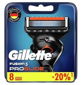 Фото товара Кассеты Gillette Fusion Proglide 8 шт.