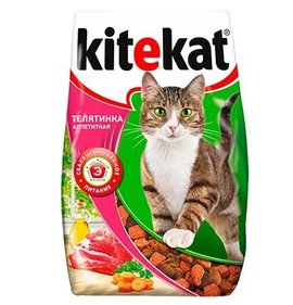 Фото товара Корм для кошек Китикет Телятинка аппетитная 800г