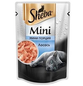 Фото товара Корм для кошек Шеба 50г мини порция с лососем