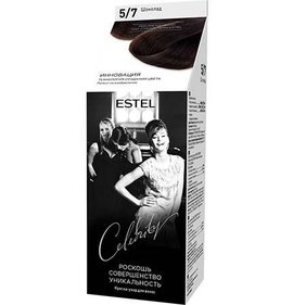 Фото товара Краска для волос Estel Celebrity 5.7 Шоколад