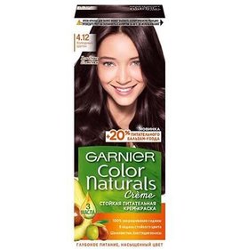 Фото товара Краска для волос Garnier Color Naturals 4.12 Холодный шатен