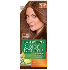 Фото товара Краска для волос Garnier Color Naturals 6.41 Страстный янтарь