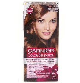 Фото товара Краска для волос Garnier Color Sensation 6.35 Золотой янтарь