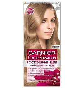 Фото товара Краска для волос Garnier Color Sensation 8.1 Роскошный северный  русый