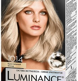 Фото товара Краска для волос Luminance Color 10.14 Кристальный блонд