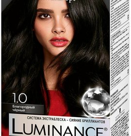 Фото товара Краска для волос Luminance Color 1.0 Благородный черный