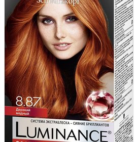 Фото товара Краска для волос Luminance Color 8.87 Дерзкий медный