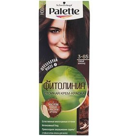 Фото товара Краска для волос Palette Фитолиния 3-65 Темный шоколад